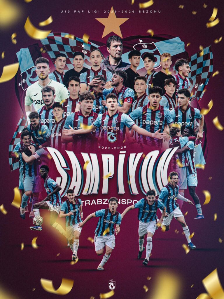 ŞAMPİYON TRABZONSPOR U19